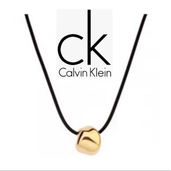 Calvin Klein Jewelry - Calvin Klein Gold & Black Pendant